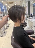 【50代・60代奈良】艶ショートボブ/髪質改善／ミセス/白髪ぼかし