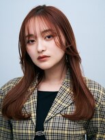 ヘアサロン ガリカ 表参道(hair salon Gallica)&nbsp;ブリーチなしダブルカラー愛されうる艶ナチュラルベージュカラー