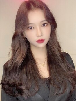 ハンナヘア(hanna hair)の写真/≪曲線で魅せる韓国ヘアが大人気≫韓国ヘア特化型サロンで本格的な韓国スタイルが叶います！