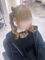 クランリリー 東梅田店(clan lily)&nbsp;リボンツインテール【クランリリー】ヘアメ/ヘアセット/梅田