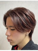 MEN’S HAIR/サーフカール/刈り上げセンターパート/千葉駅