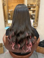 フリーク 土浦店(FREAK)&nbsp;シールエクステピーチピンクインナーカラー