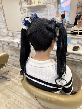 フゥカ 売市店(fuka) 【 可愛いが詰まった成人式ヘア♪】セーラームーンヘア
