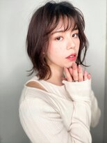 COVER HAIR ACADEMY 北浦和【カバーヘア アカデミー】北浦和西口店【4/6 OPEN(予定)】&nbsp;オン眉透けバングくせ毛風くびれミディアムp1北浦和20代30代40代