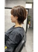 大人ガーリー/似合わせカット/イメチェン/前髪/水素カラー