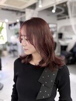 ルモ(Lumo) 【HIROMI指名】チェリーピンク/ブリーチなしで楽しめるカラー