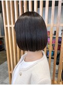イノアカラーで艶ボブ