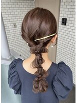 フェリーチェ 六本木店(Felice)&nbsp;編みおろし 参列ヘア イベントヘア 六本木ヘアセット