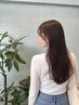 【学割U24|大学生】髪質改善カラー+Aujuaケア◎夏のツヤ髪