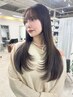 【贅沢美髪コース】カット+艶カラー+最高級コラーゲン入り髪質改善UPTOGLOSS