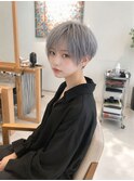 メンズライク女子/ホワイトラベンダー