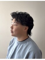 ジョイボックス 十三元今里店(JOYBOX)&nbsp;【毛流れパーマ】メンズショート