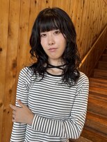 ラパンセベージュ(LA PENSEE BEIGE)&nbsp;LA PENSEE / beige 田川 / ミディアムレイヤーパーマ