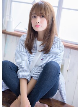 ネオリーブカフ 鶴ヶ峰店(Neolive caff) 【Neolive caff】手触りバツグン♪憧れのサラツヤストレート