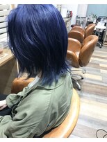 マーズ(Hair salon Mars) ブルーショートヘア