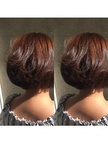 モードケイズ 西宮(MODE K's)&nbsp;ショートボブ/大人かわいい/小顔/斜めバング/アシンメトリー