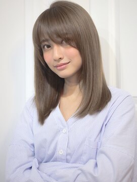 アヴァロン(AVALON) 【mag.銀座】イルミナカラーストレートスタイル1美才治秀欣