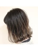 【CLAP】バレイヤージュ アッシュベージュ