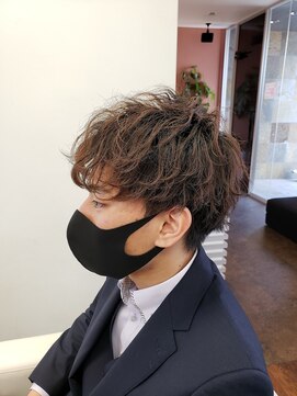 アムズヘアーファム マッシュレイヤー波打ちセット