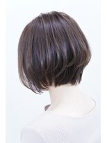 リッツヘアー 下川美容室(Rits hair)&nbsp;丸みショート／ナチュラルベージュ