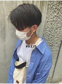 前下がり ハンサムショート