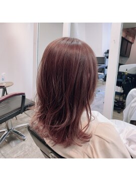 ミラバイグリーン(Mira by green) 【担当YU】ローレイヤー×ピンクベージュ