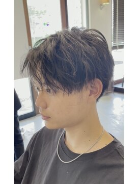 ヘッドストック(HEAD STOCK) 【ヘッドストック】絶対モテる!刈らない前下がりセンター@md