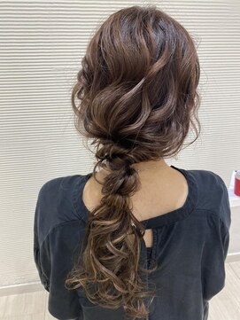マージュ ギンザ(marju GINZA) ブライダル　ponytail arrange