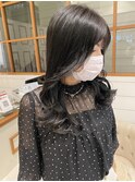 【Neolive & 渋谷店】韓国風ダークラベンダーアッシュ