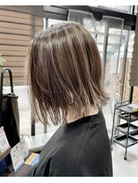 ラックセカンドスペース(LUCK 2nd SPACE)&nbsp;【ハイライト】くすみベージュ　　清水純