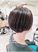 【PURE PLACE×北島】 ラウンドボブ×ナチュラルベージュ