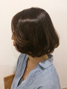 グロウ(grow)の写真/ライフスタイルに寄り添った"似合わせ"ヘアを提案♪サロンの仕上がりが自宅でも続く！毎日のセットも楽に◎