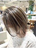 ネビージュナチュラル細めハイライト