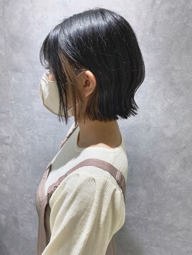 フレーム なんば店(FRAME) インナーカラー×ボブ