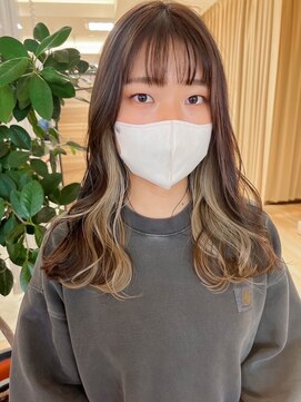 バランス ヘアーアンドアイラッシュ 野田店(balance.) イヤリングカラー