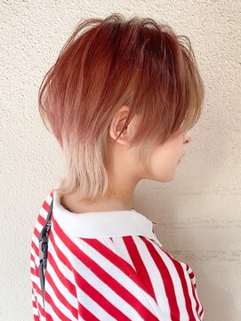 ネオリーブ クタ 町田店(Neolive kuta) ショートウルフ/クラゲヘアー/デザインカラー【町田】