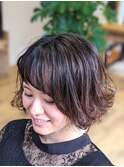 【Leh】外ハネショート
