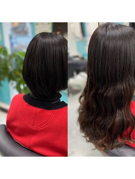 ヘアアンドメイク サファイア 豊橋店(ヘア&メイク SAPPHIRE) #イメチェン#エクステ#大変身#ギャル#清楚#カワイイ