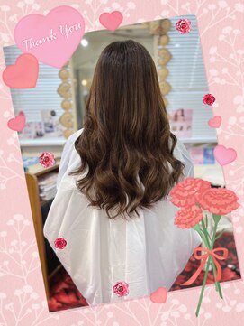 エデン ビークス チルドレン(EDeN Beeks children) #プルエクステ#最新#イルミナカラー#リタッチカラー#コテ巻き