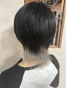 ルノン シェリー(LUNON cheliy) シルバーベージュ/ハイトーン/ダブルカラー