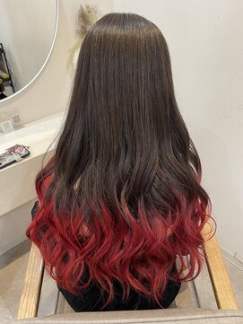 ラビス クローバー(Lovis clover) 魅力倍増カール/セミディ/シアーカラー/ショートヘア/姫カット