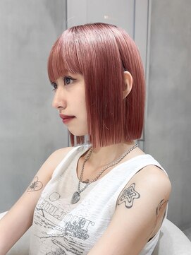 ロンド ブランシュ 錦糸町北口(Lond blanche) 前髪アンブレラカラーこなれミディイメチェンウェーブパーマ