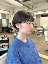 ルアン 上通り(ruen) コンパクトショート 熊本ショート 熊本美容室 ruen 右田莉奈