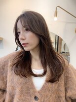 シア 新越谷店(SHEER)&nbsp;ロングレイヤー×ナチュラルブラウン