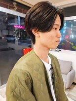 リップソウル(RIP SOUL)&nbsp;《RIP SOUL》ナチュラル縮毛矯正 センターパートショート