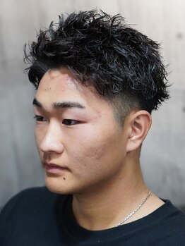 メゾンフォーメン(Maison for men)の写真/【HPB AWARD BEST SALON 2024～2025 2年連続 SILVER Prize受賞】ゆるめ～ツイスパパーマでセット時短
