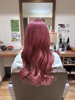 ポレポレハッピーヘアワーク POREPORE HAPPY HAIR WORK&nbsp;ダブルカラーピンク