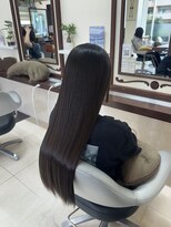 ウィーブ 成田店(Weve)&nbsp;ホワイトグレージュ/デジタルパーマ/チェリーブラウン/成田