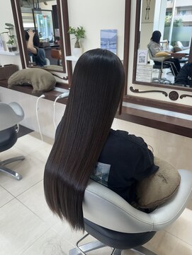 ウィーブ 成田店(Weve) ホワイトグレージュ/デジタルパーマ/チェリーブラウン/成田