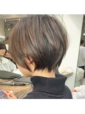 渋谷　20代30代40代大人可愛いひし形ショートボブ